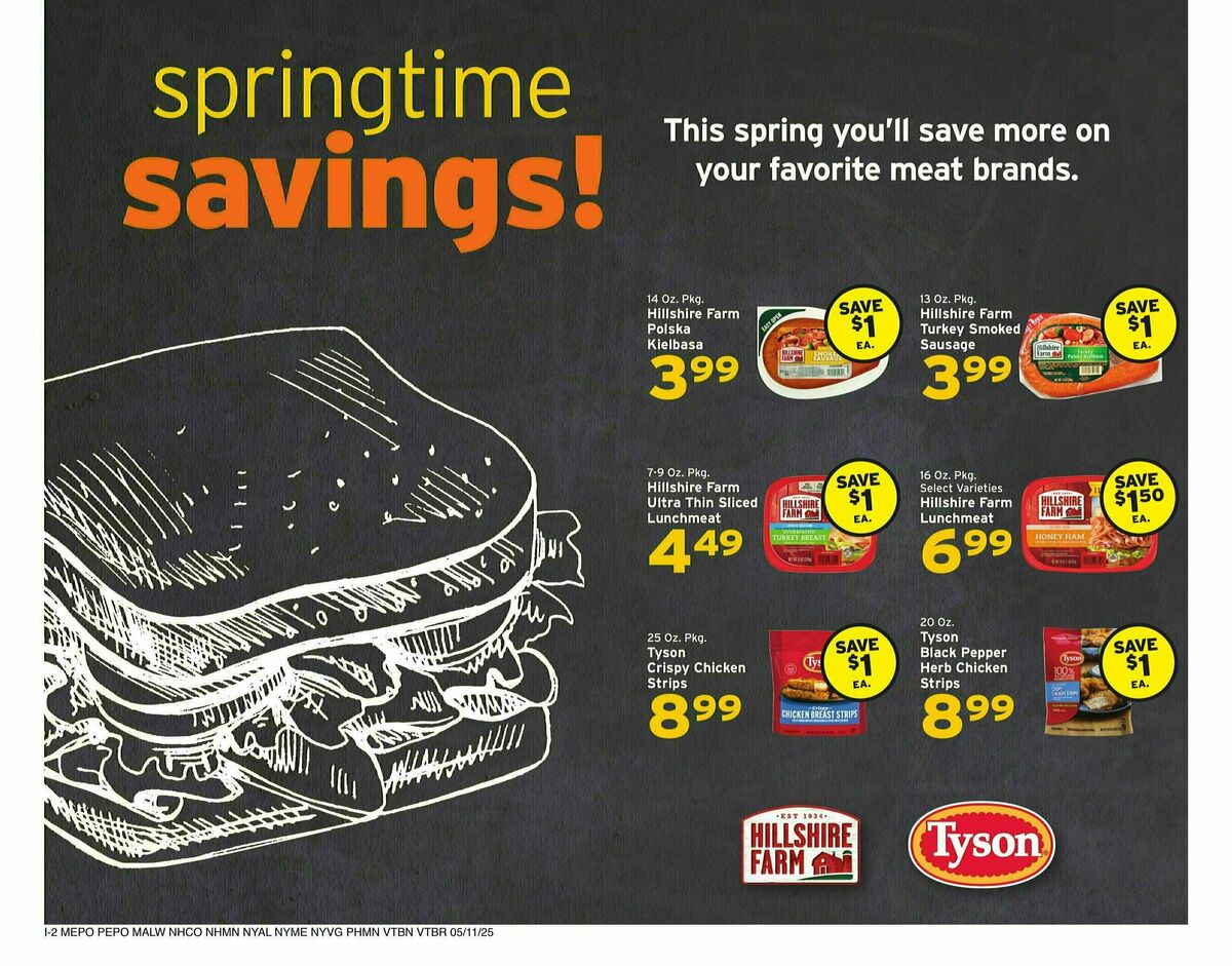 Hannaford Weekly Ad from May 11