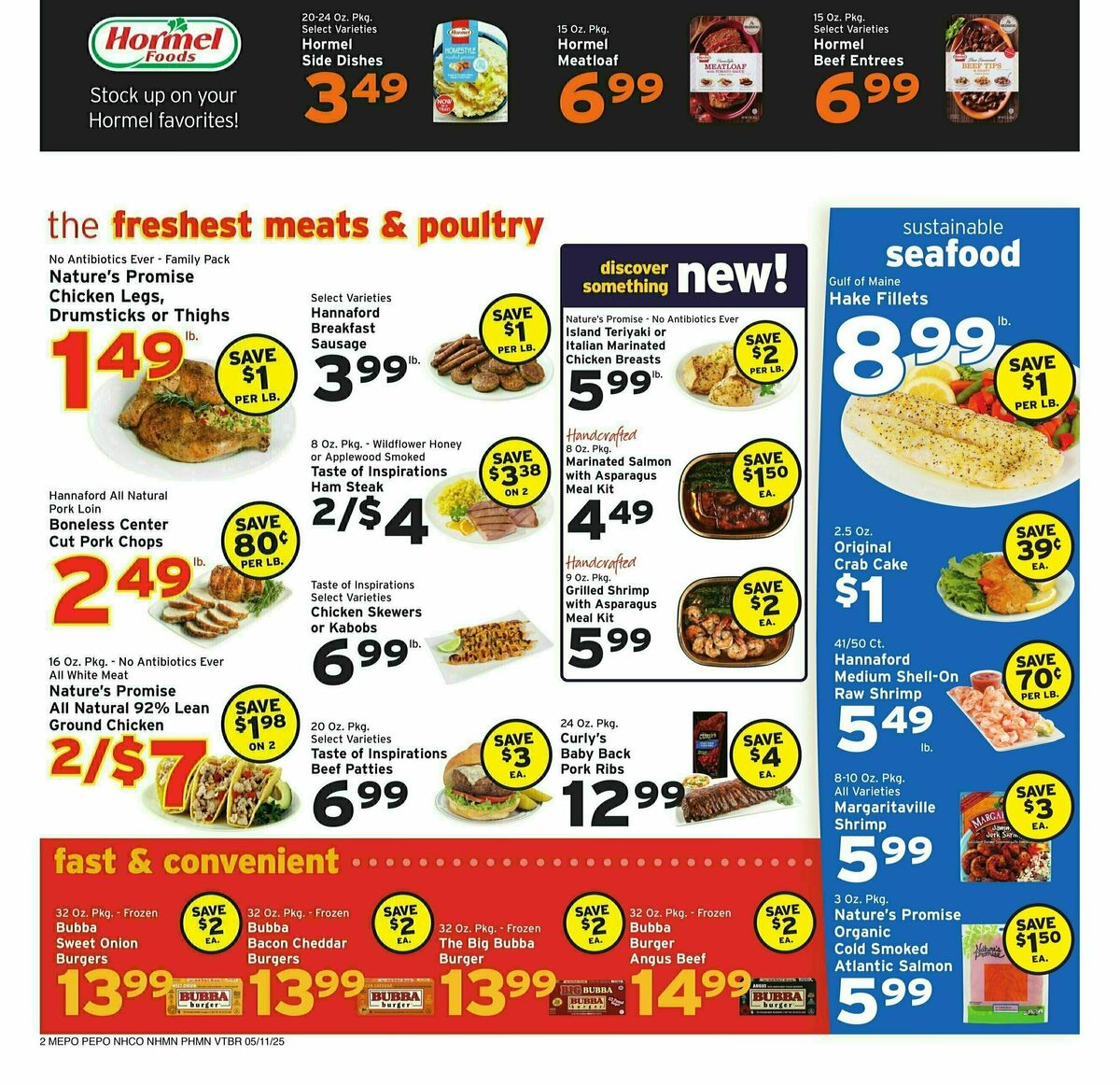 Hannaford Weekly Ad from May 11