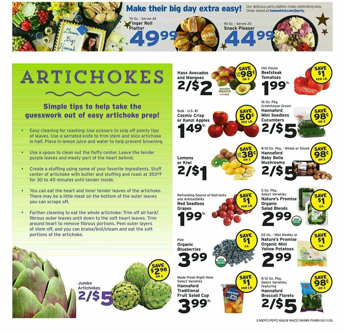 Hannaford Weekly Ad from May 11