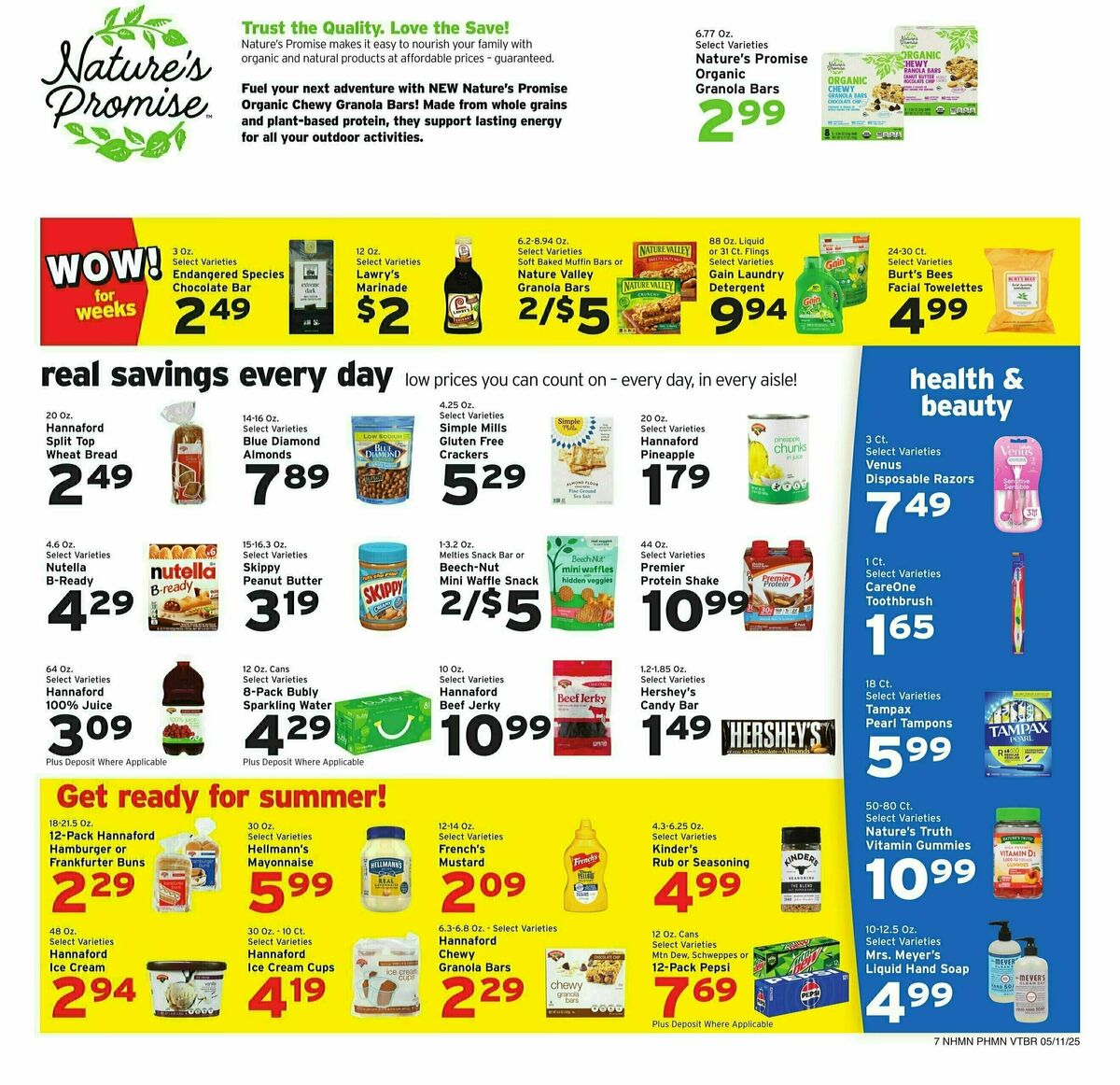 Hannaford Weekly Ad from May 11