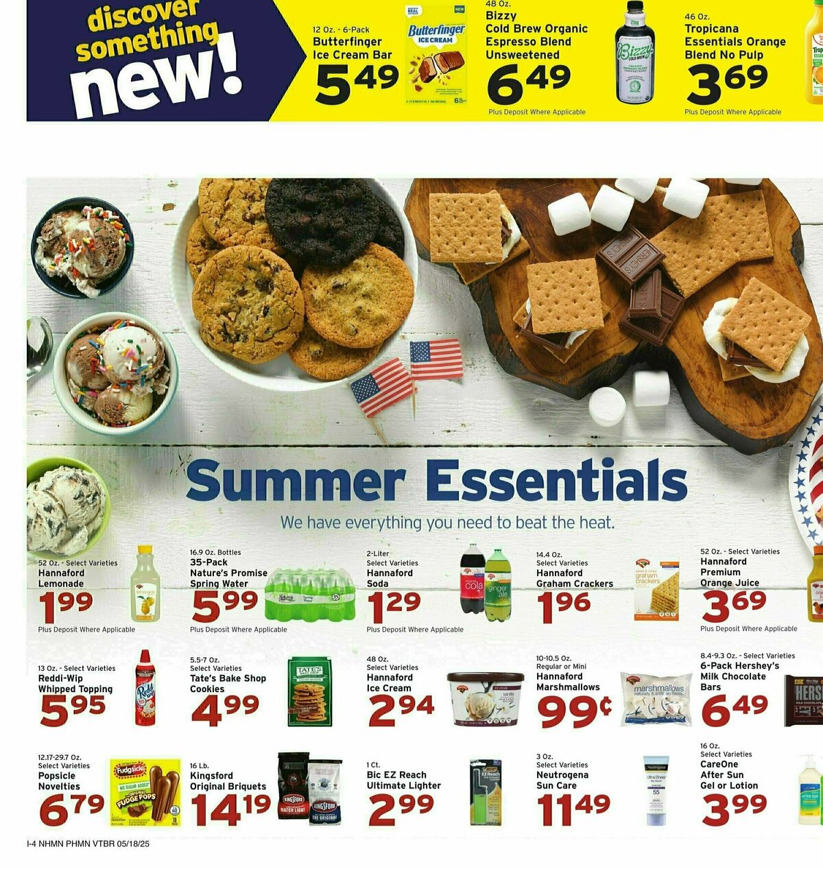Hannaford Weekly Ad from May 18