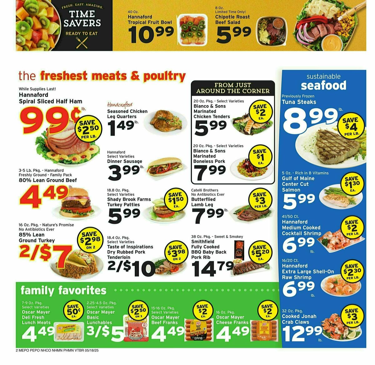 Hannaford Weekly Ad from May 18