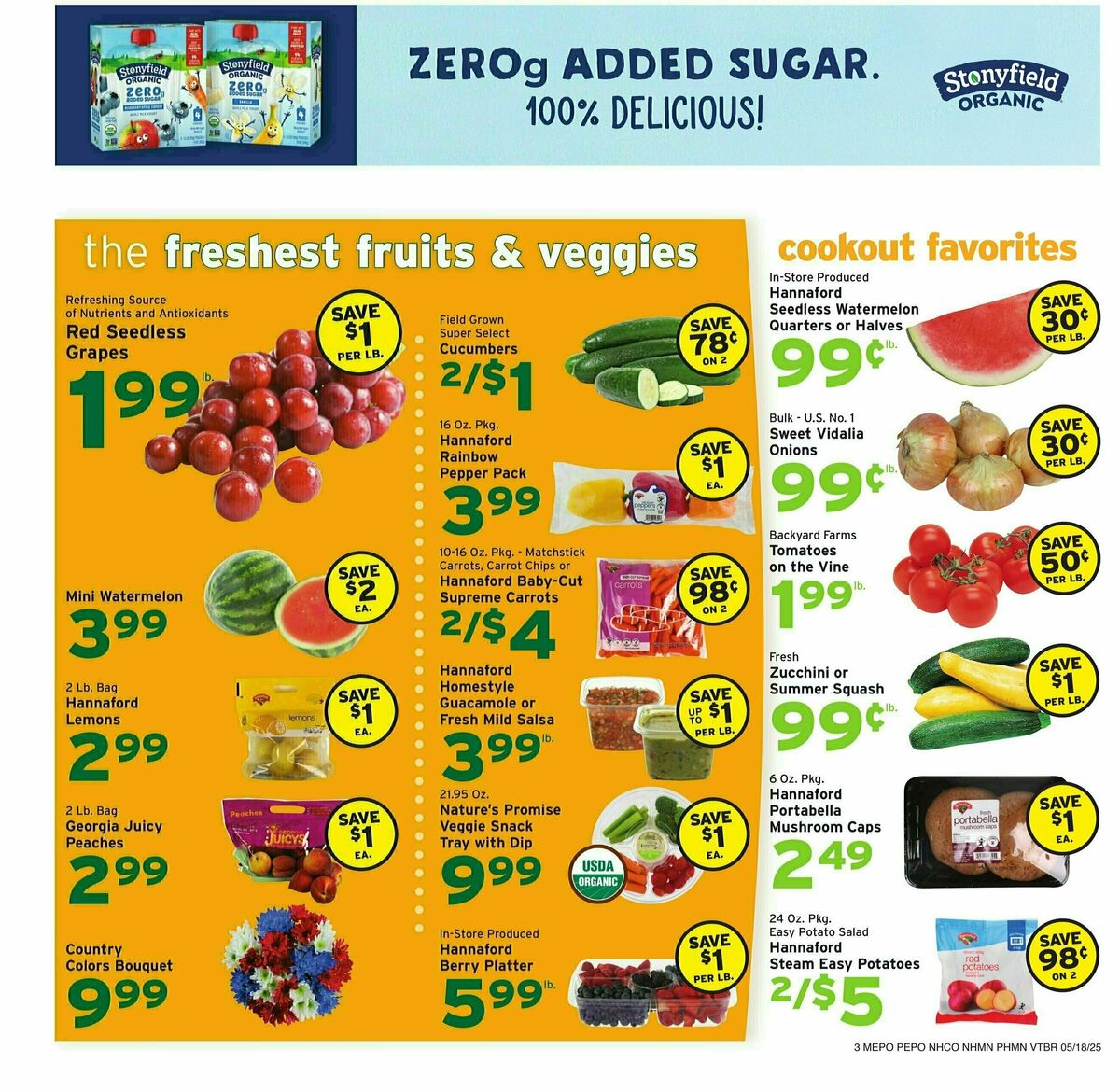 Hannaford Weekly Ad from May 18