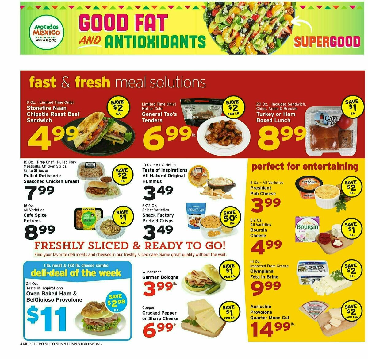 Hannaford Weekly Ad from May 18