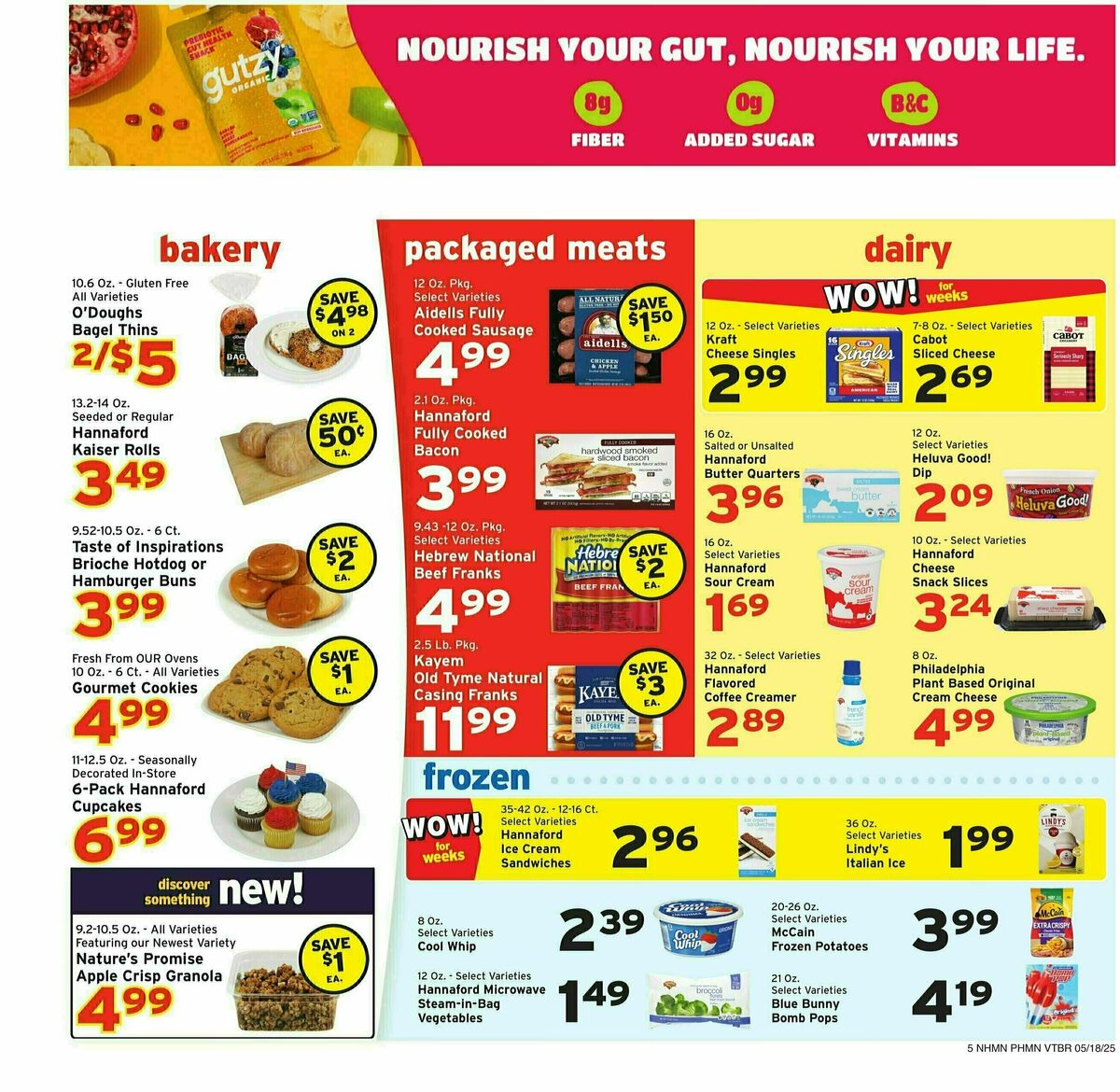 Hannaford Weekly Ad from May 18