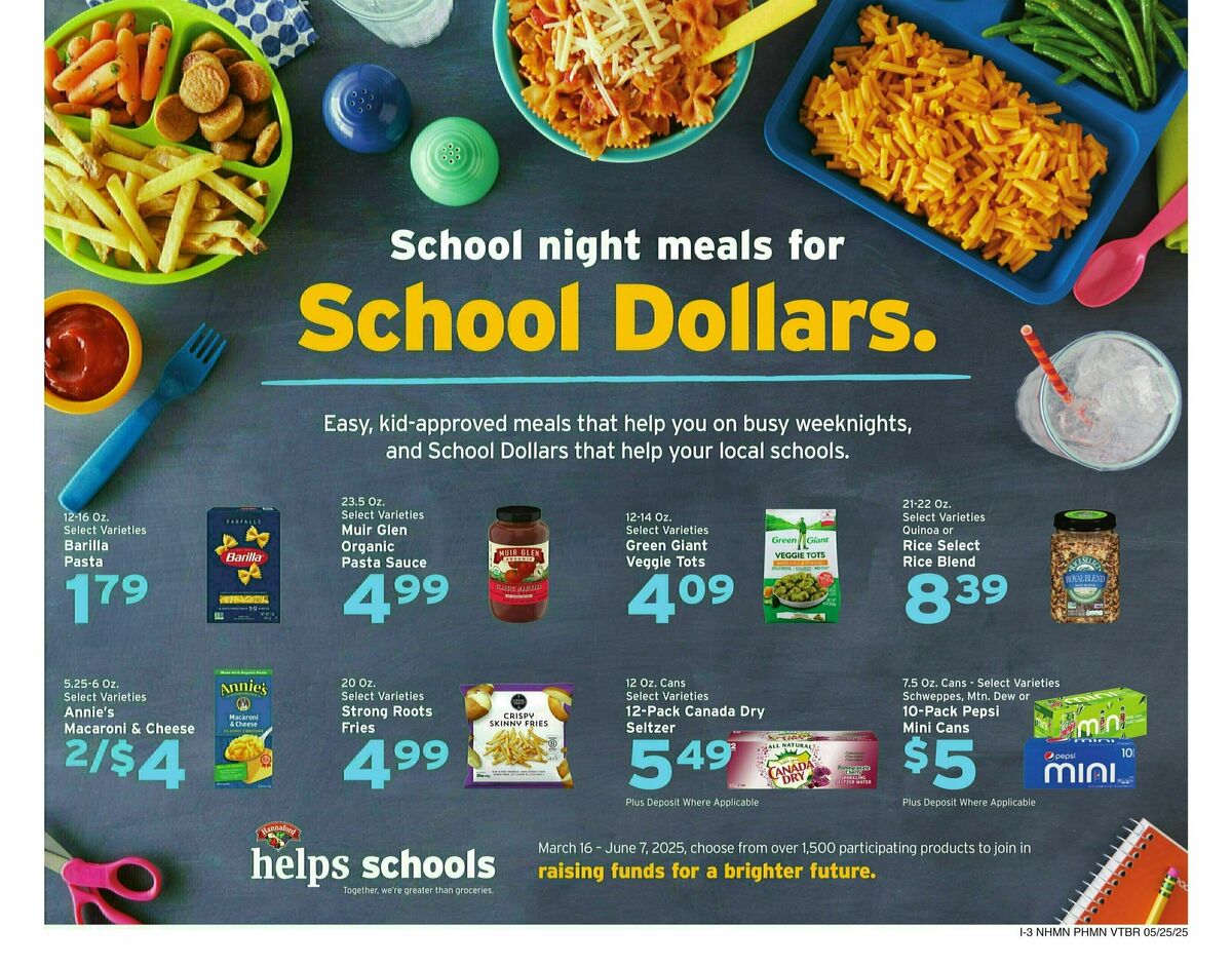 Hannaford Weekly Ad from May 25