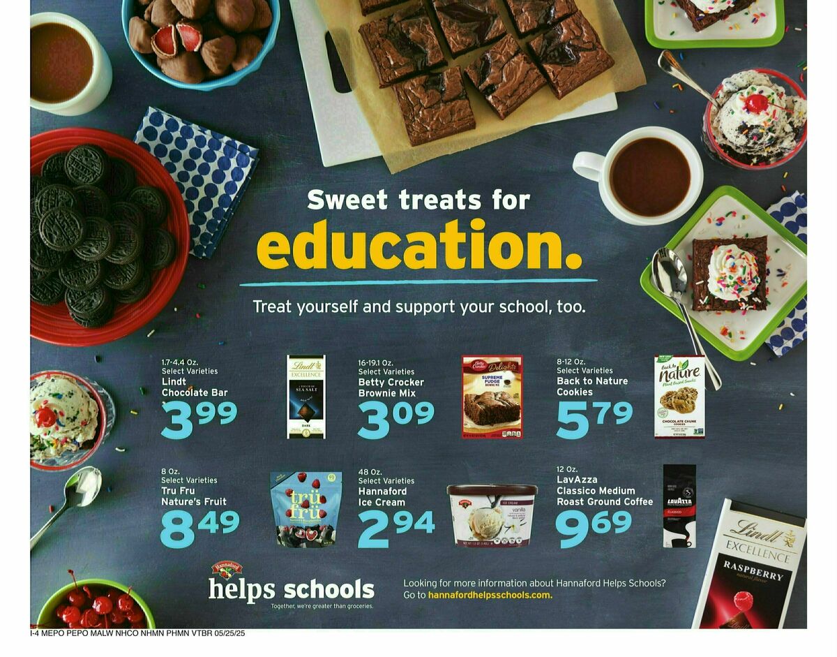 Hannaford Weekly Ad from May 25