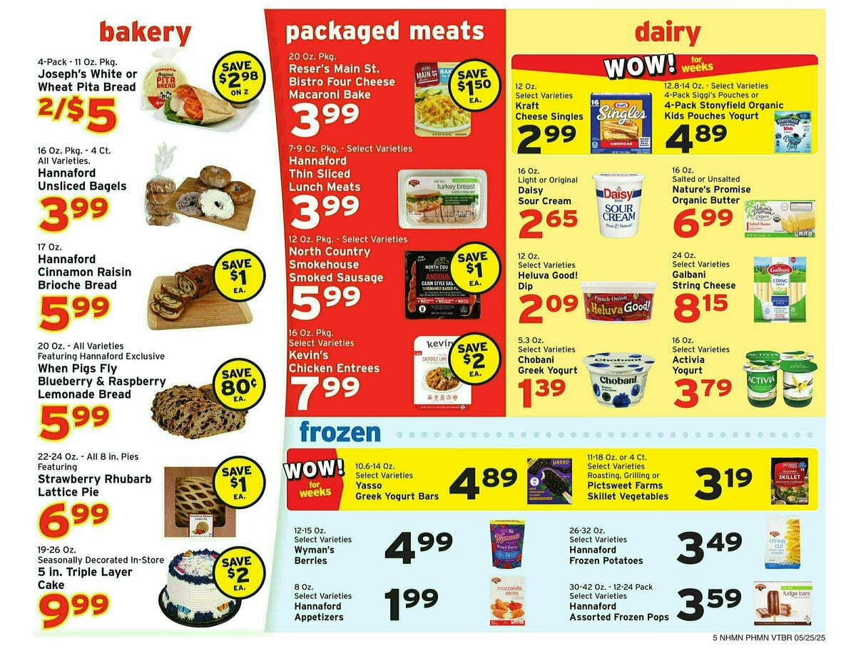 Hannaford Weekly Ad from May 25