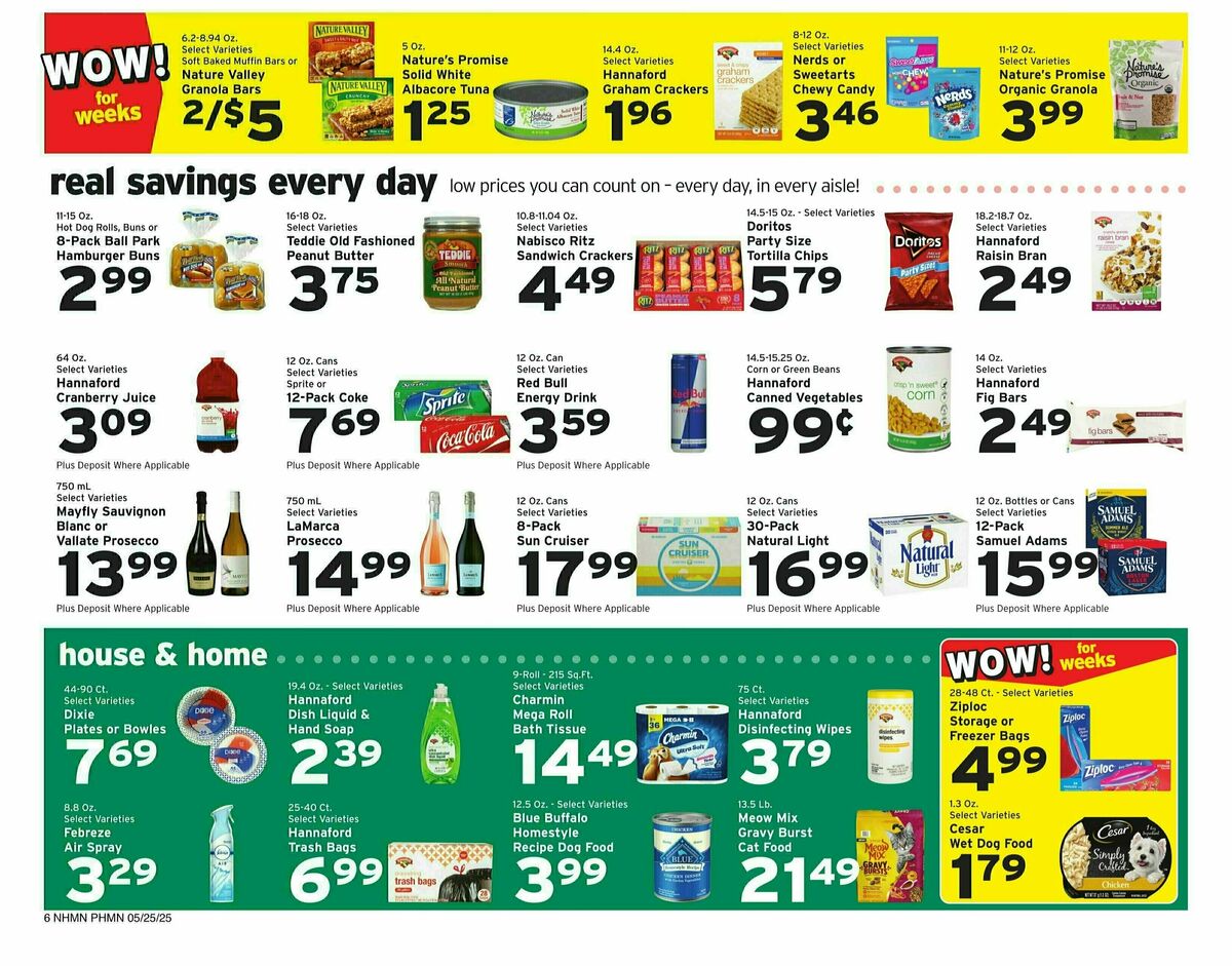 Hannaford Weekly Ad from May 25
