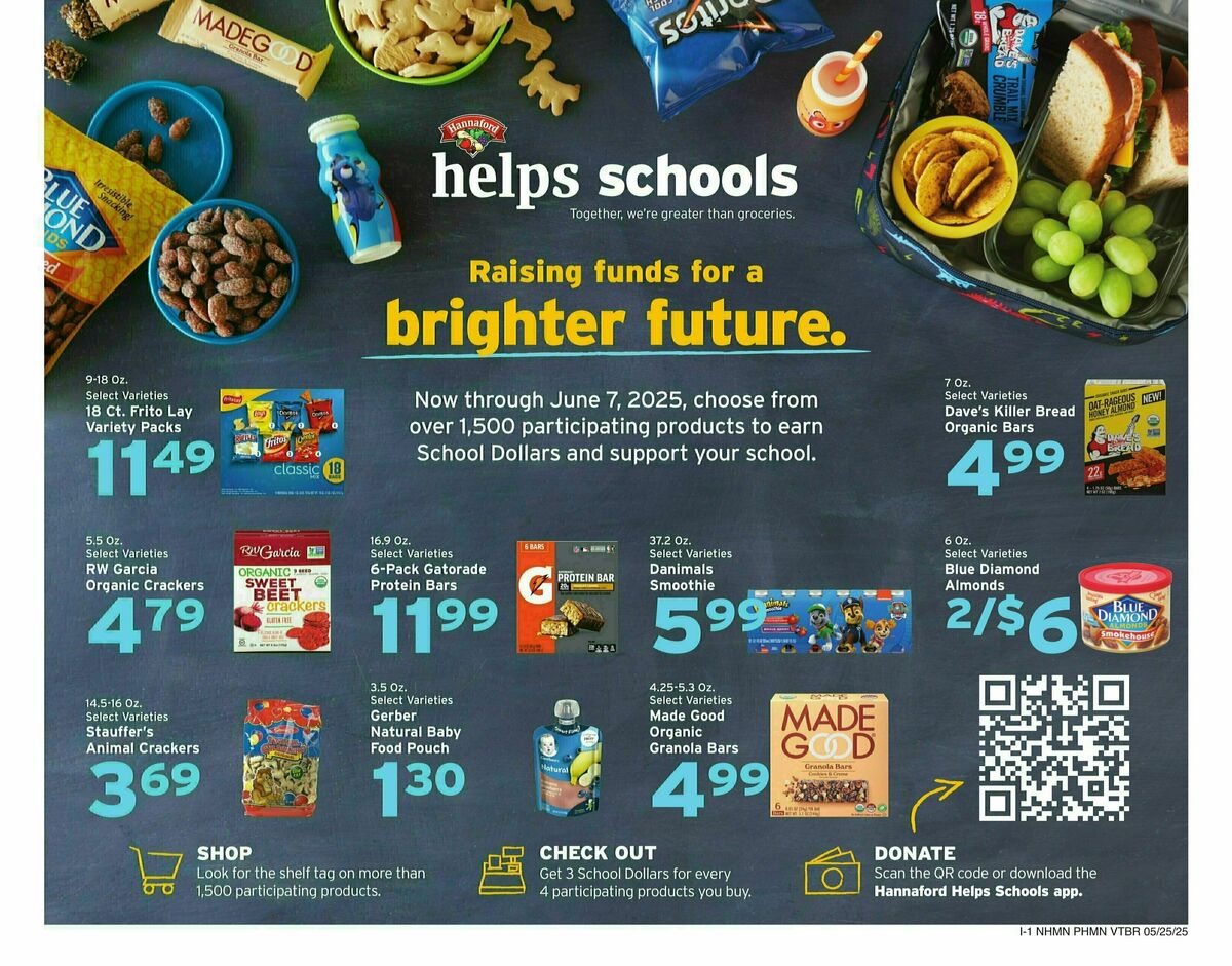 Hannaford Weekly Ad from May 25
