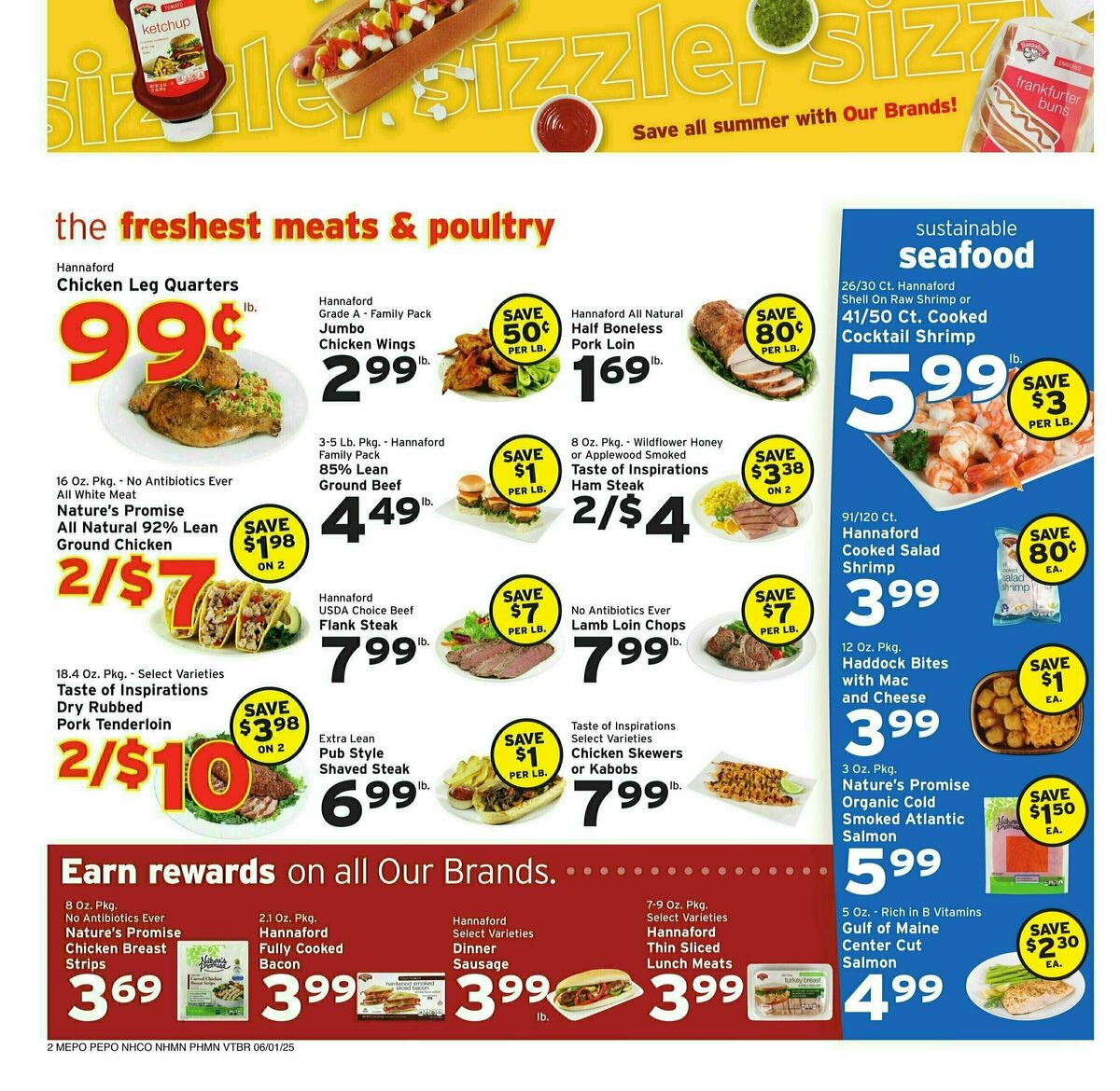 Hannaford Weekly Ad from June 1
