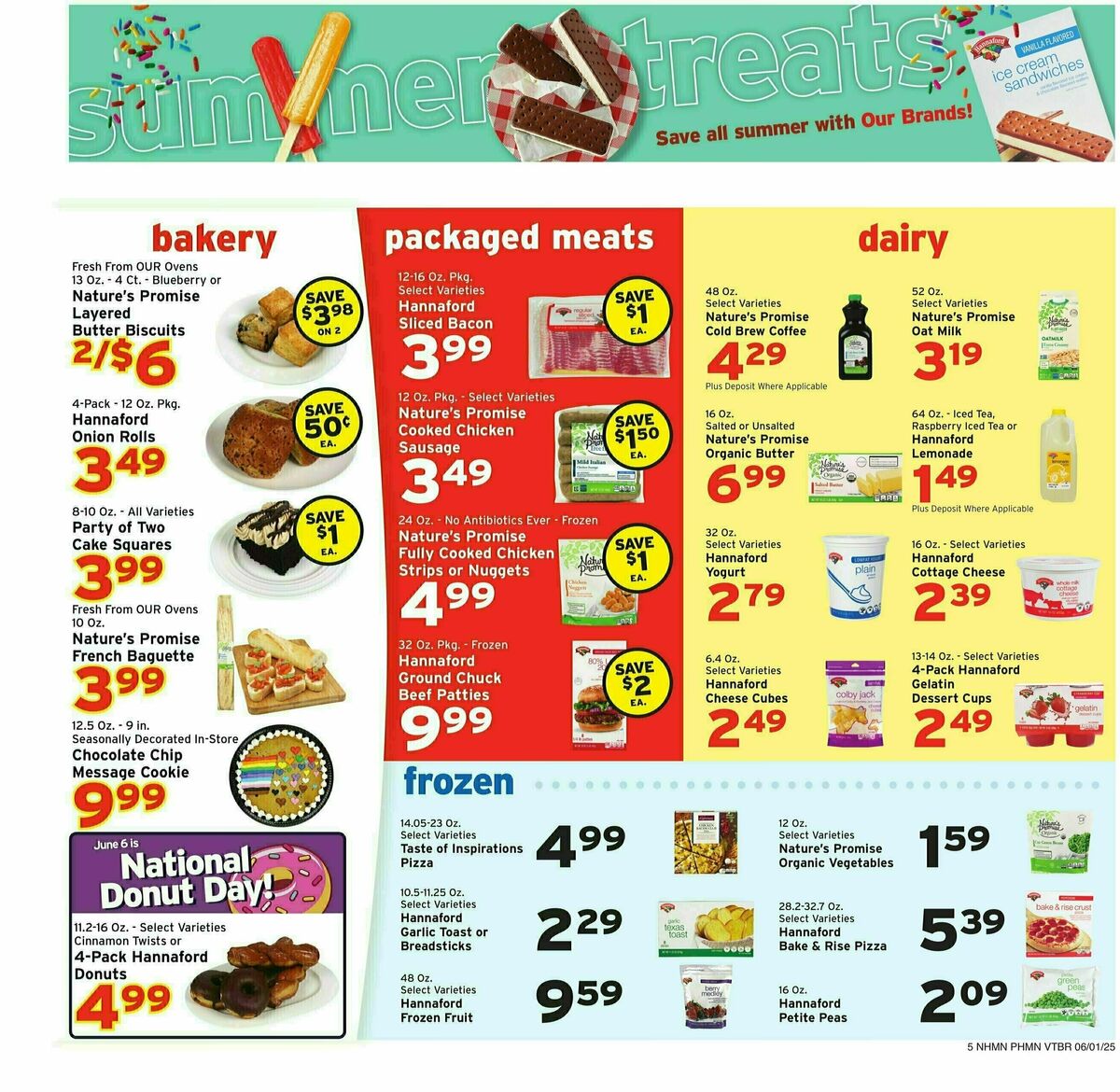 Hannaford Weekly Ad from June 1