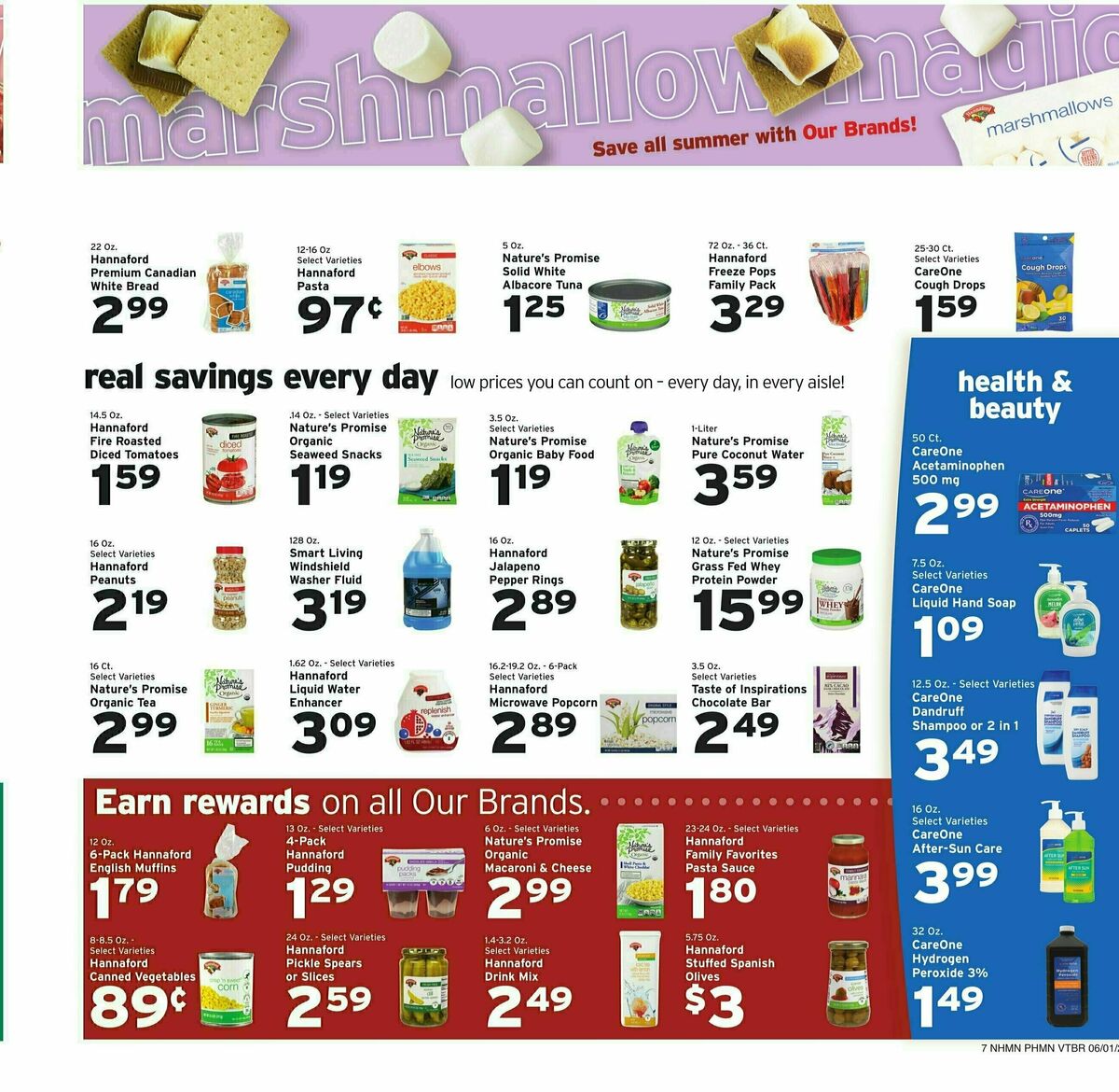 Hannaford Weekly Ad from June 1