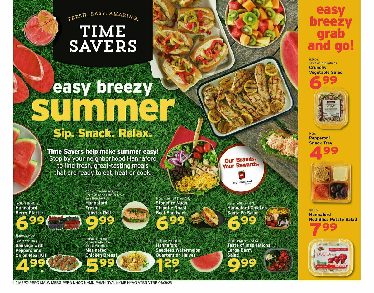 Hannaford Weekly Ad from June 8