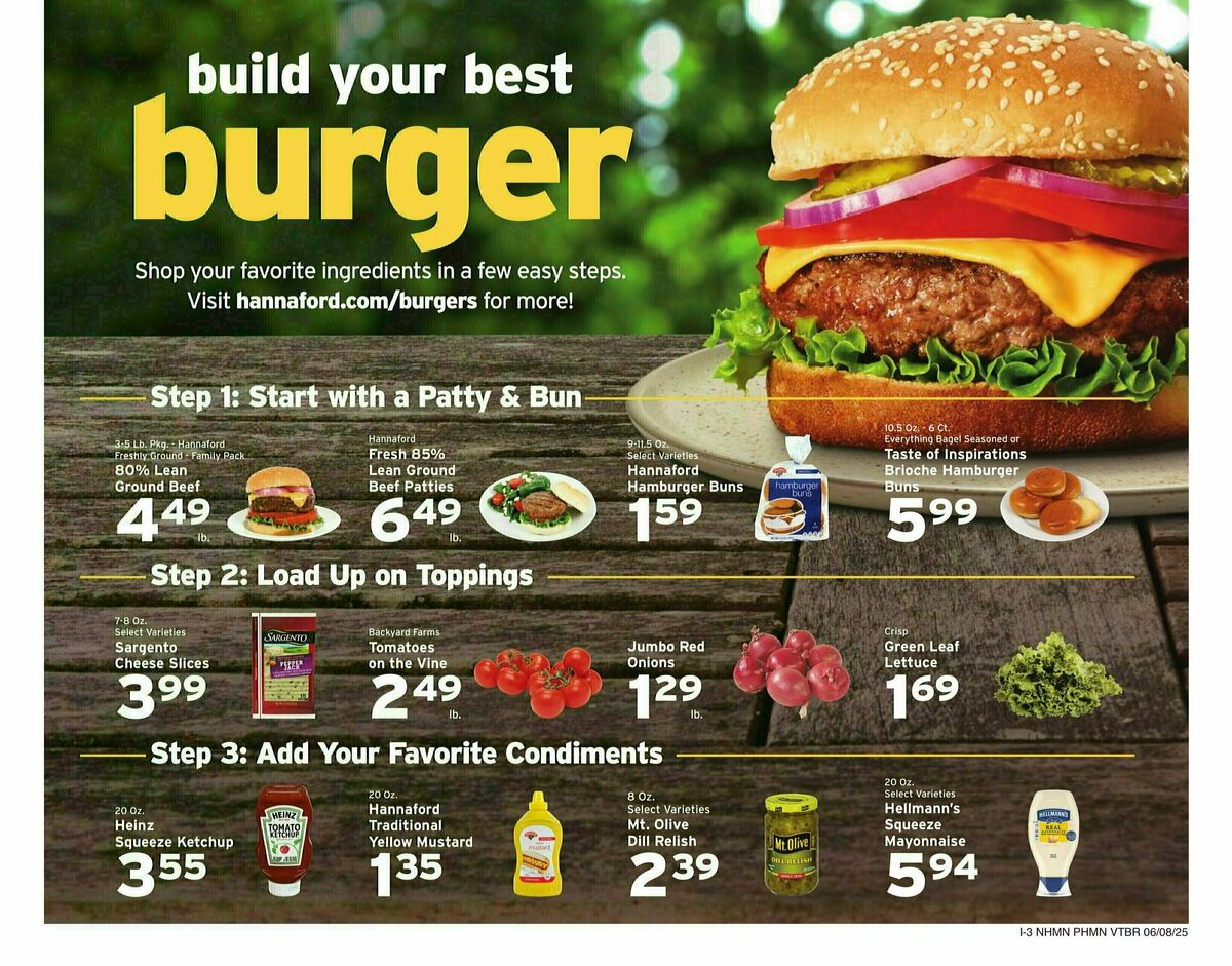 Hannaford Weekly Ad from June 8