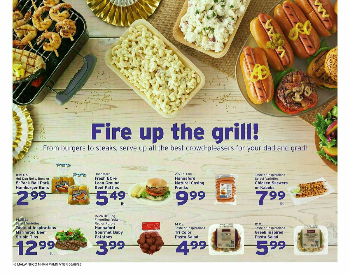 Hannaford Weekly Ad from June 8