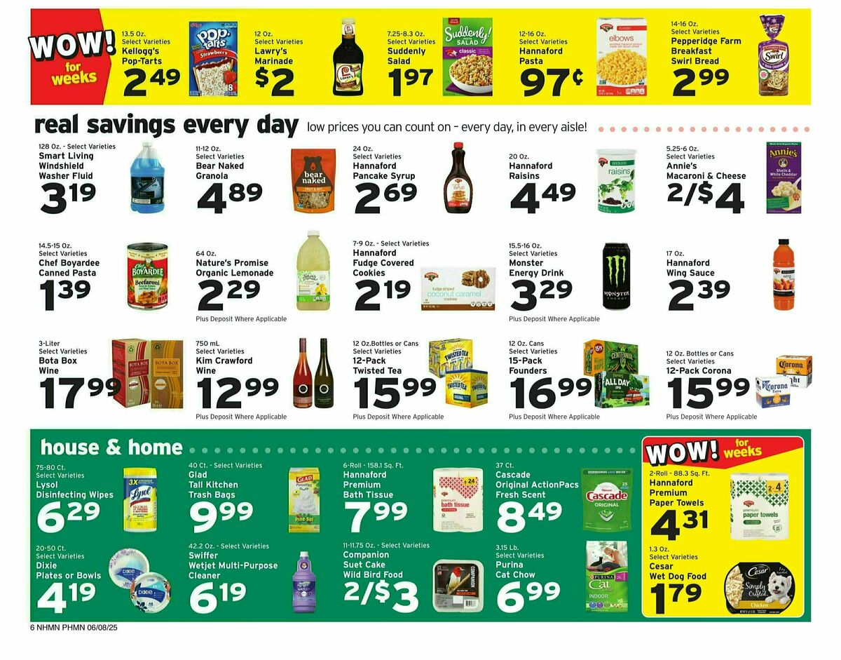 Hannaford Weekly Ad from June 8