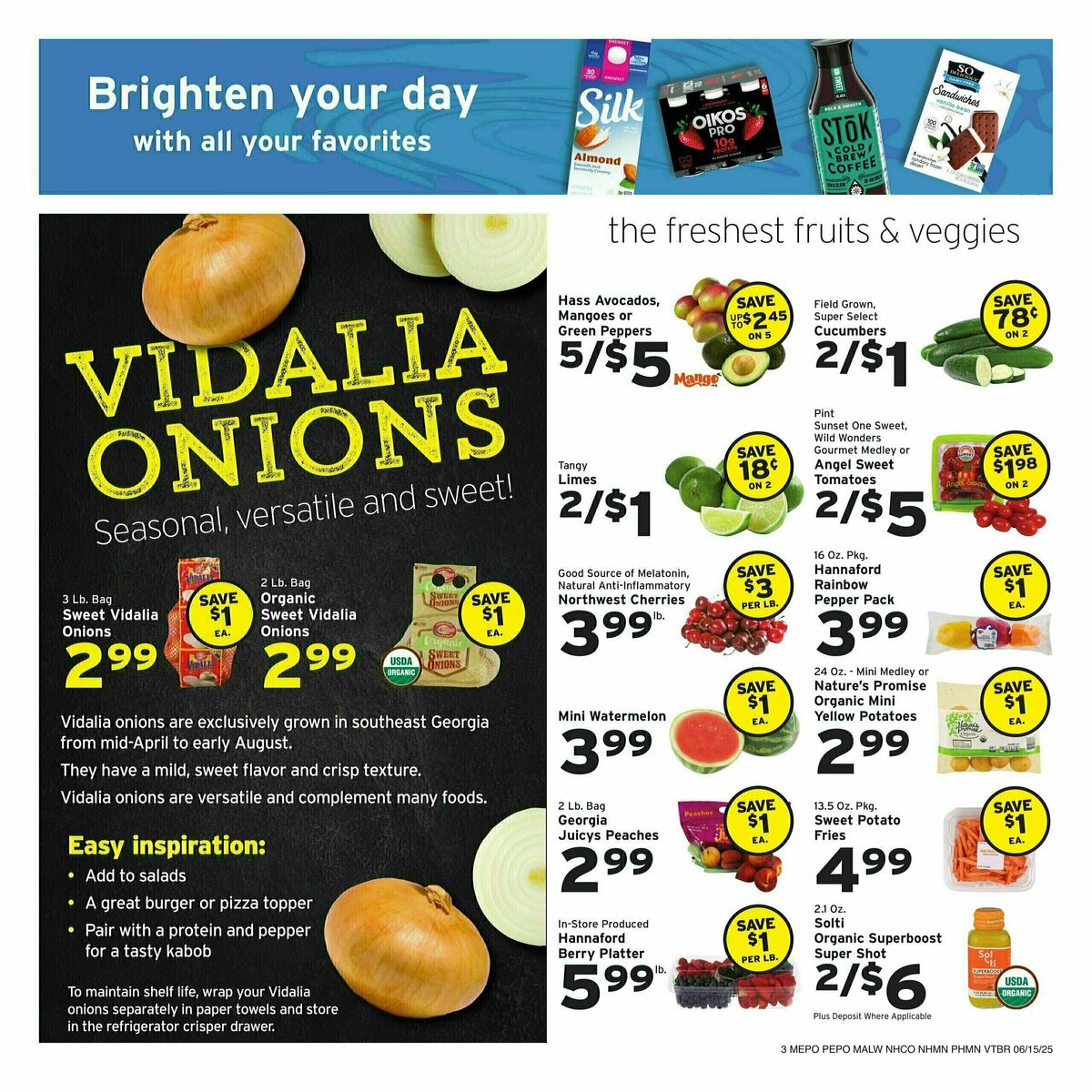 Hannaford Weekly Ad from June 15