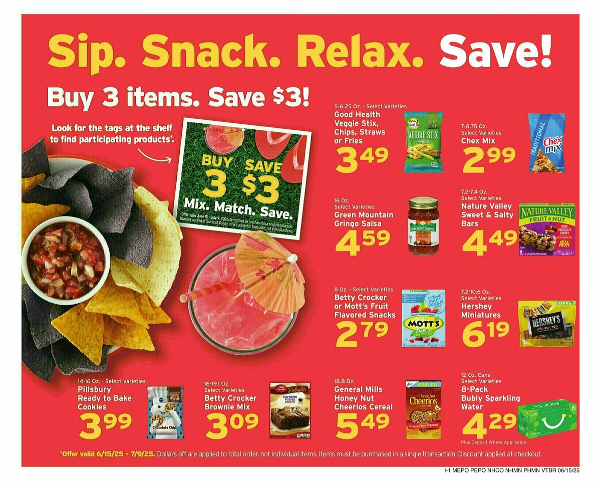 Hannaford Weekly Ad from June 15