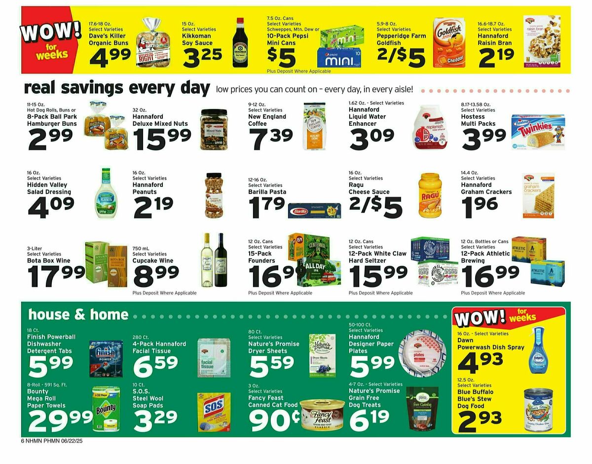 Hannaford Weekly Ad from June 22