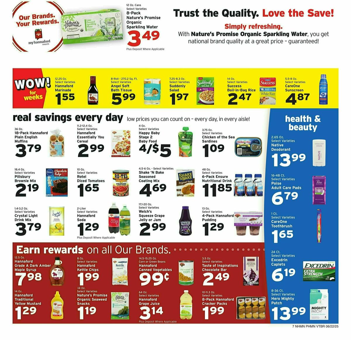 Hannaford Weekly Ad from June 22