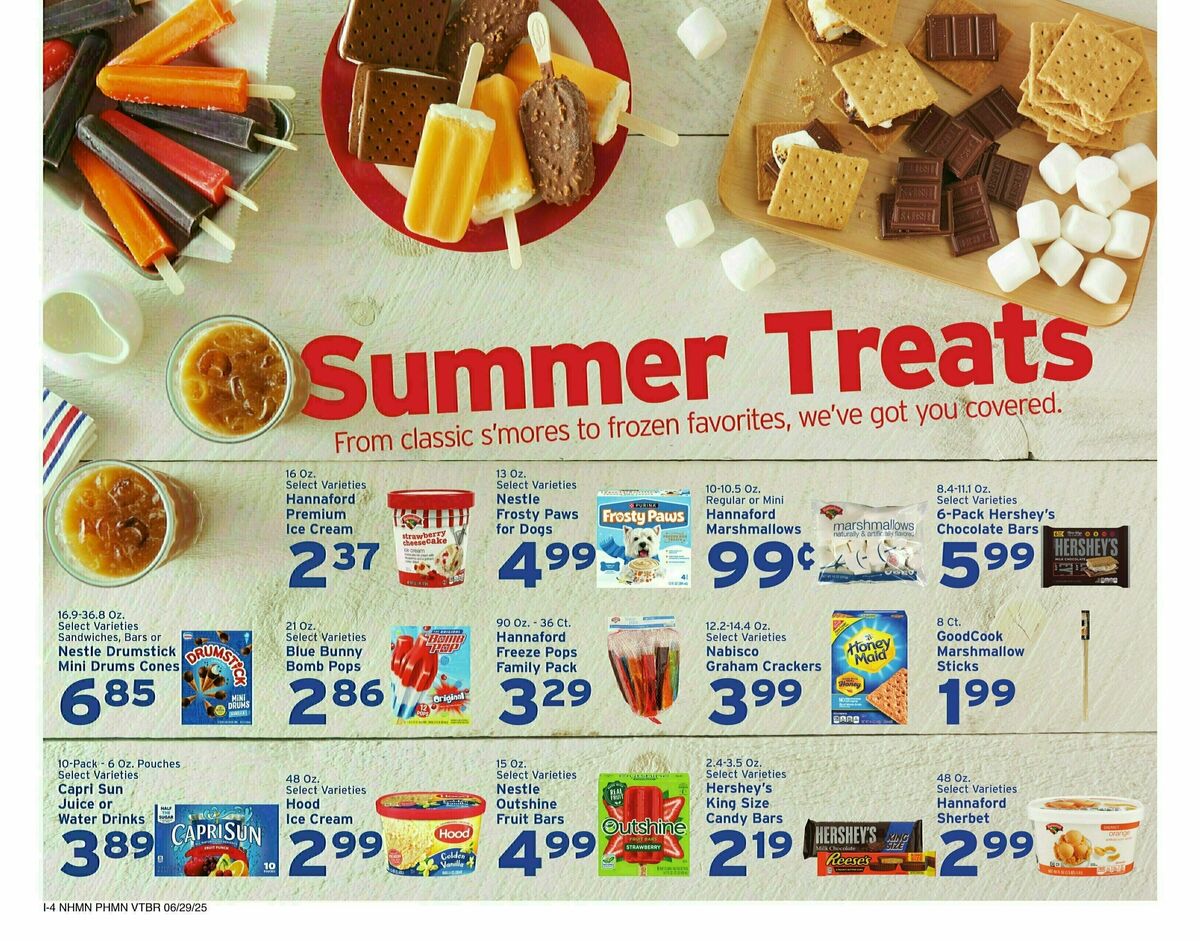 Hannaford Weekly Ad from June 29