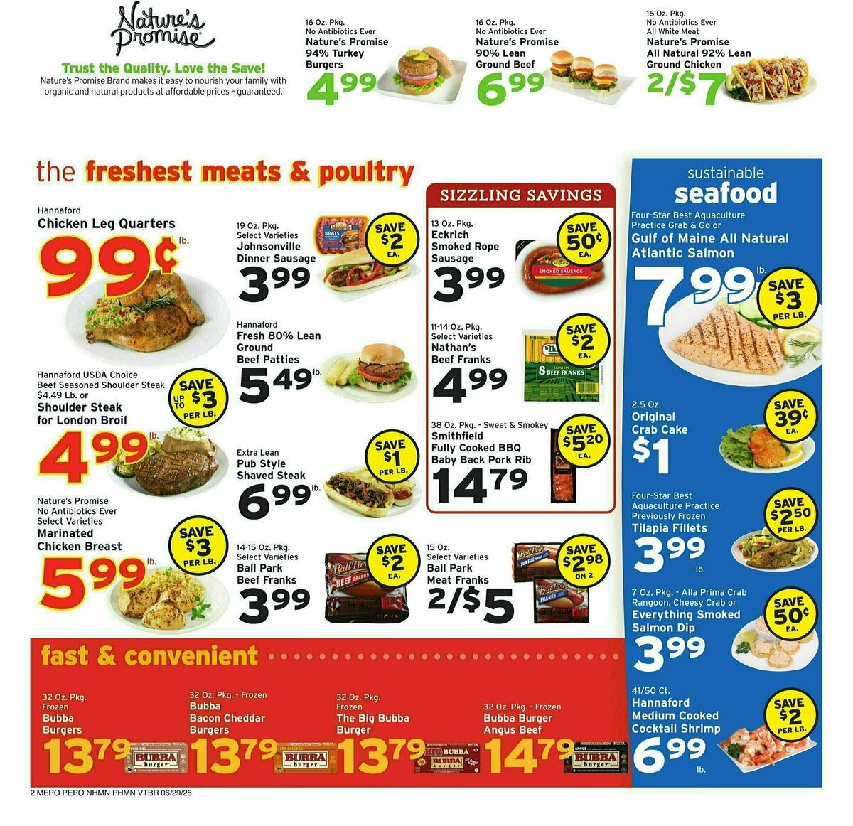 Hannaford Weekly Ad from June 29