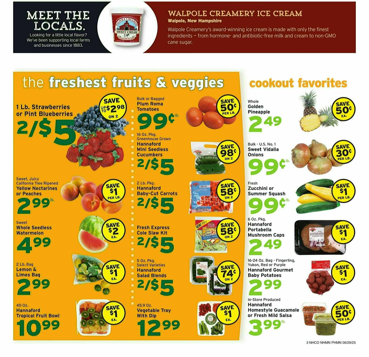 Hannaford Weekly Ad from June 29