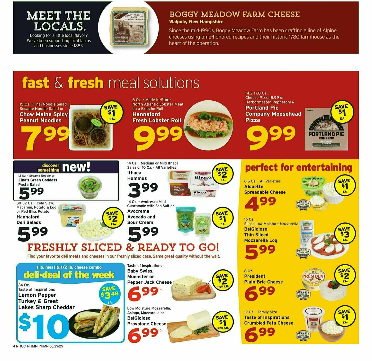Hannaford Weekly Ad from June 29