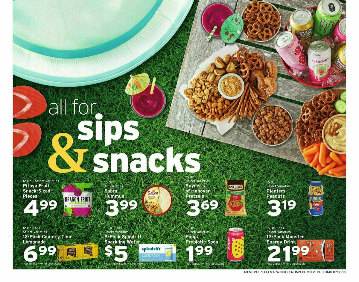 Hannaford Weekly Ad from July 6