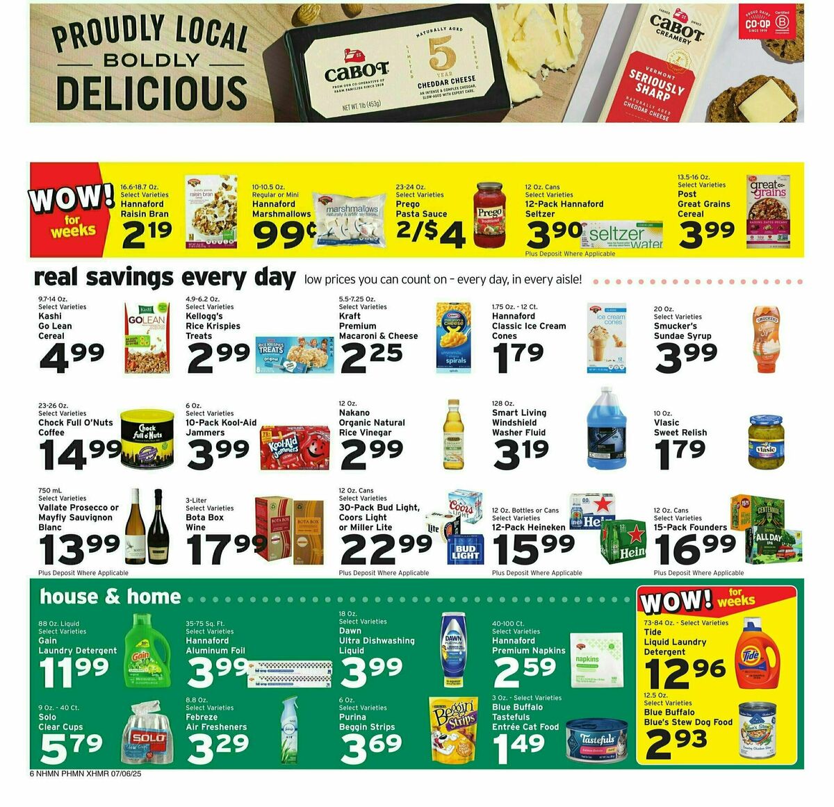 Hannaford Weekly Ad from July 6