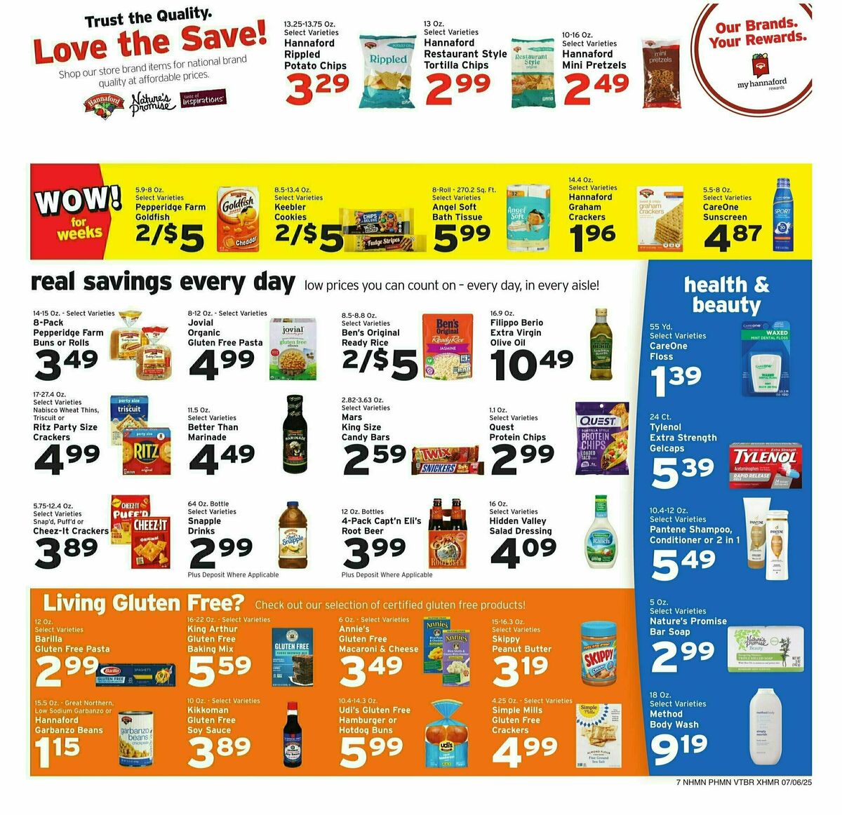 Hannaford Weekly Ad from July 6