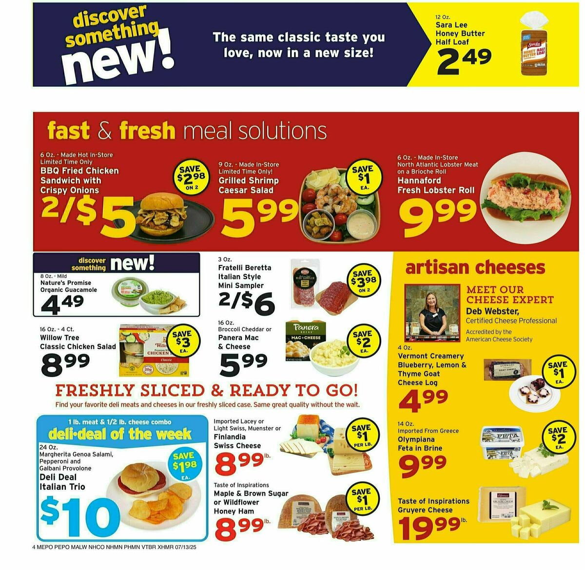 Hannaford Weekly Ad from July 13