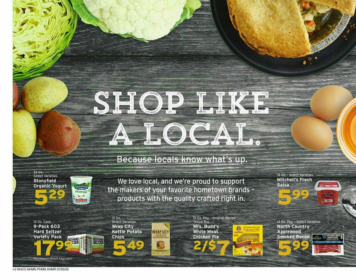 Hannaford Weekly Ad from July 20