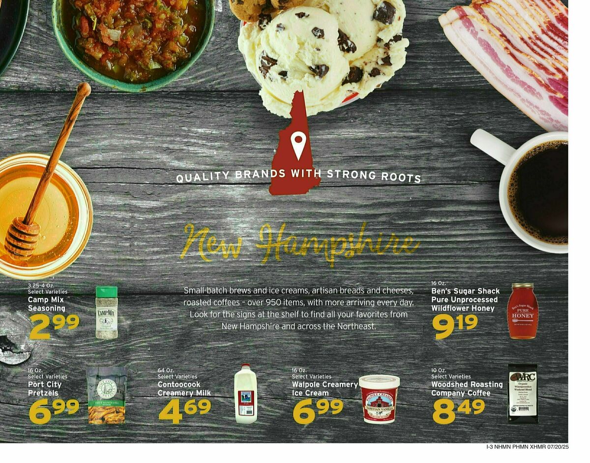 Hannaford Weekly Ad from July 20