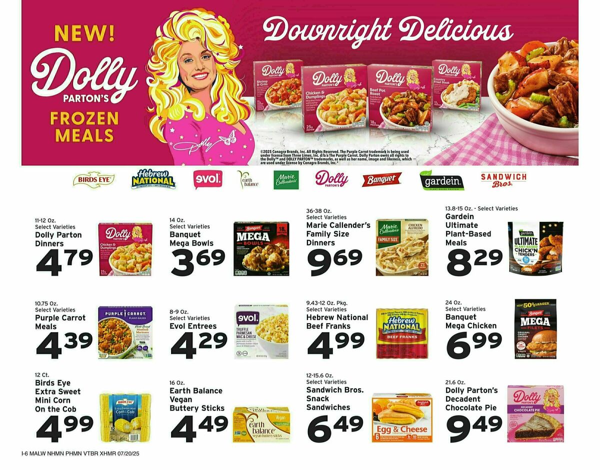 Hannaford Weekly Ad from July 20