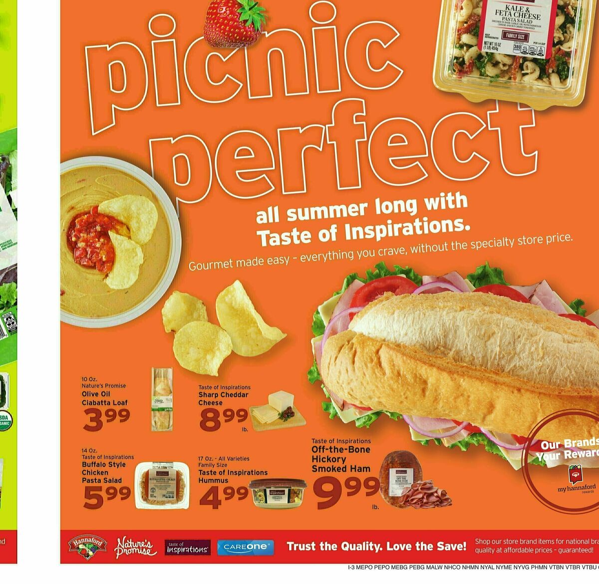 Hannaford Weekly Ad from July 27