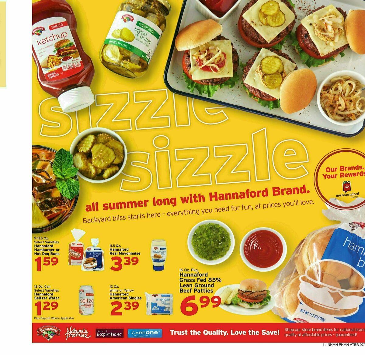 Hannaford Weekly Ad from July 27