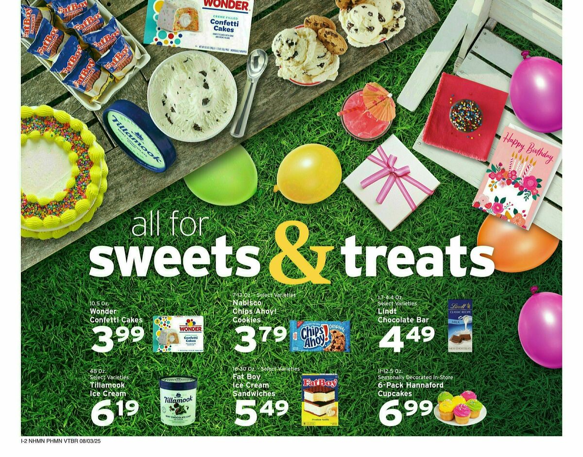 Hannaford Weekly Ad from August 3