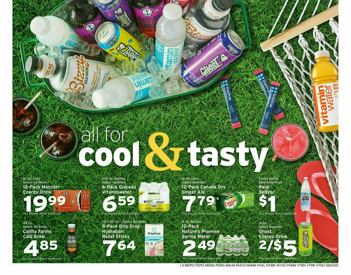 Hannaford Weekly Ad from August 3