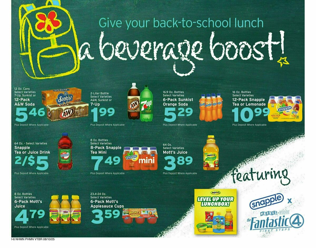 Hannaford Weekly Ad from August 10