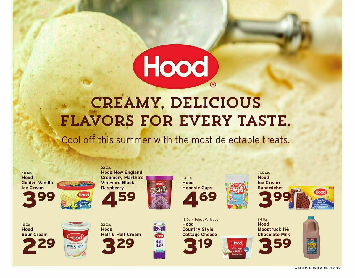 Hannaford Weekly Ad from August 10