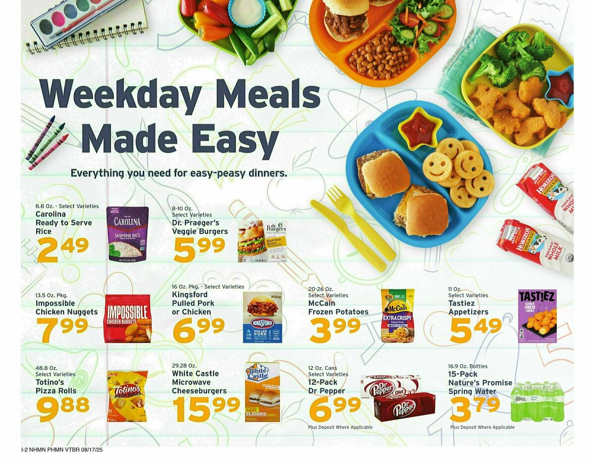 Hannaford Weekly Ad from August 17