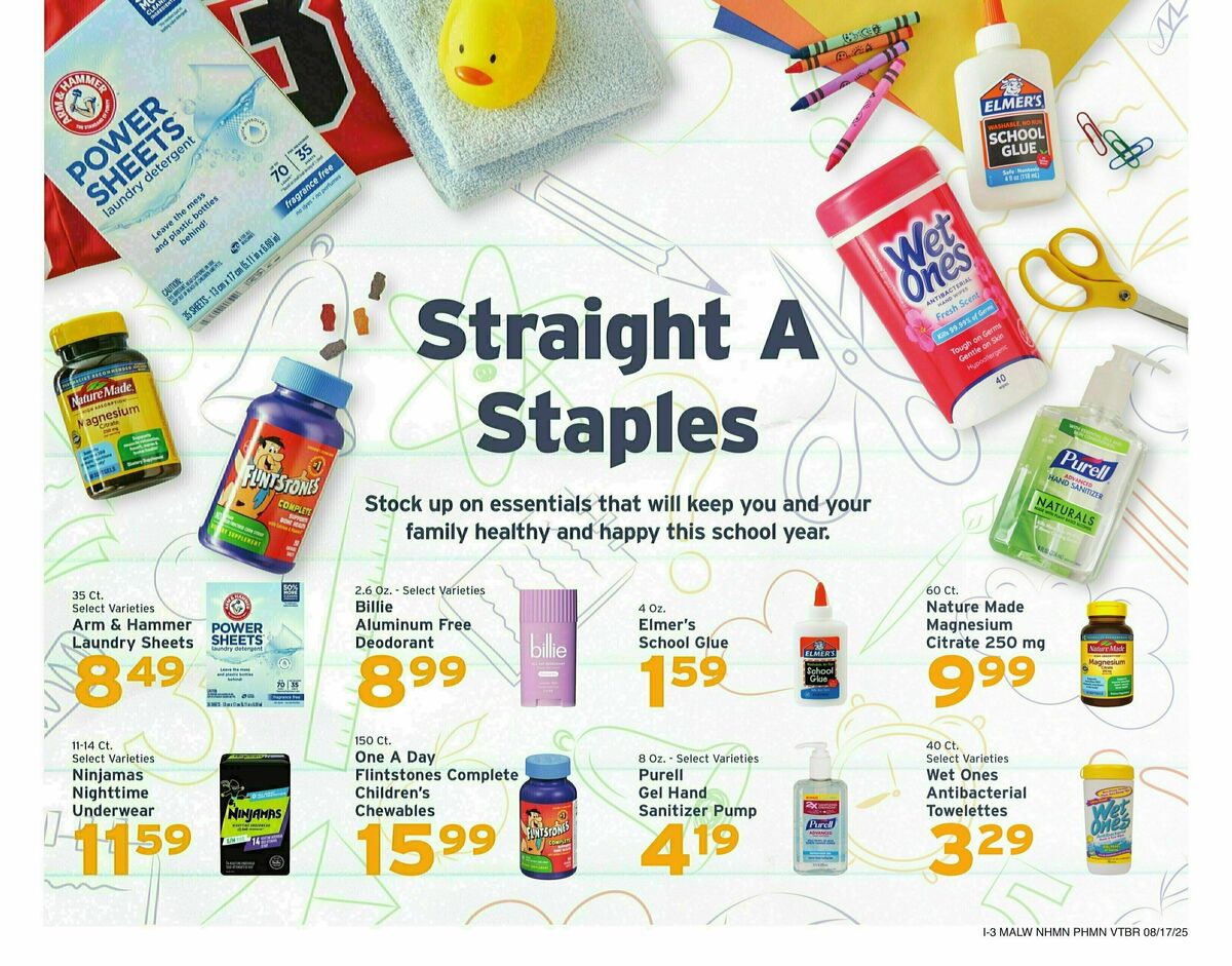 Hannaford Weekly Ad from August 17
