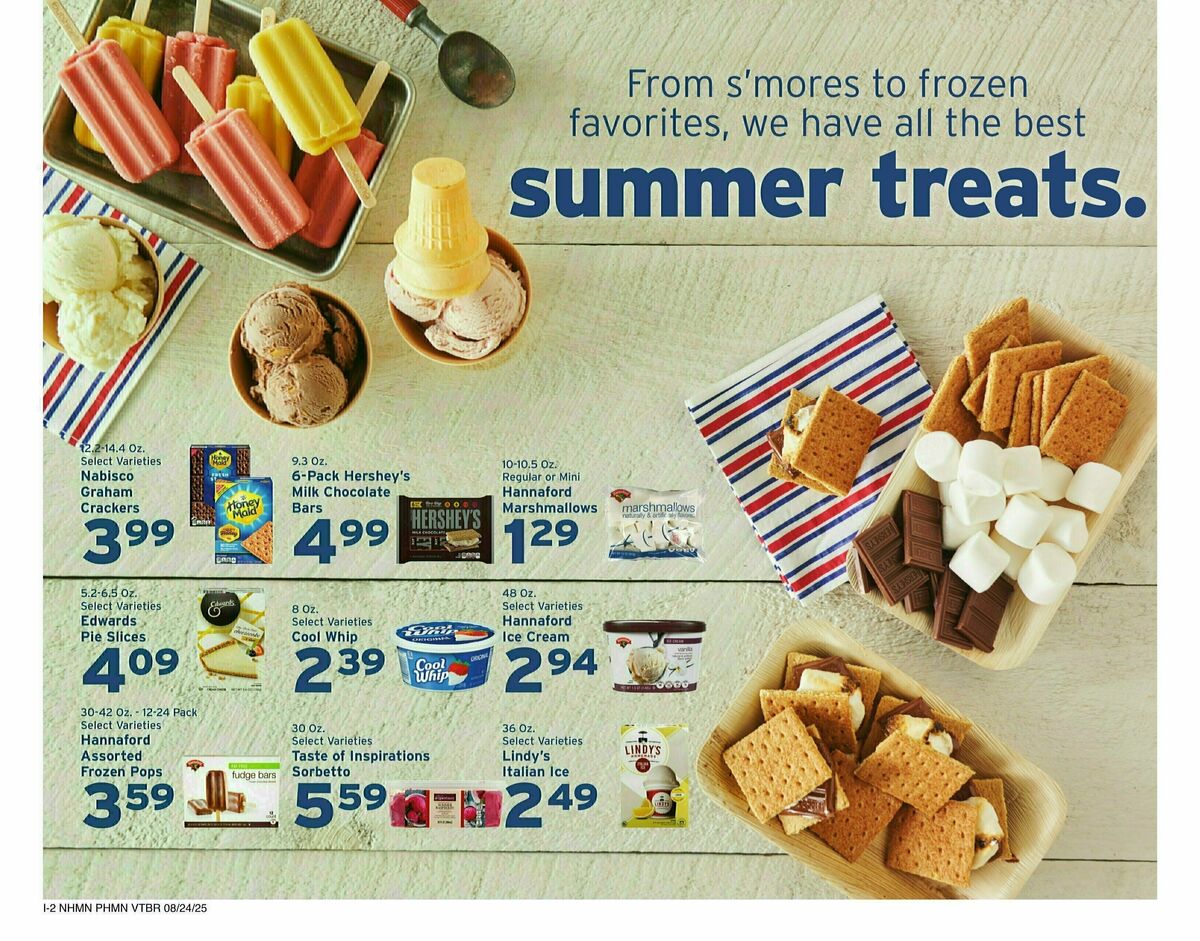 Hannaford Weekly Ad from August 24