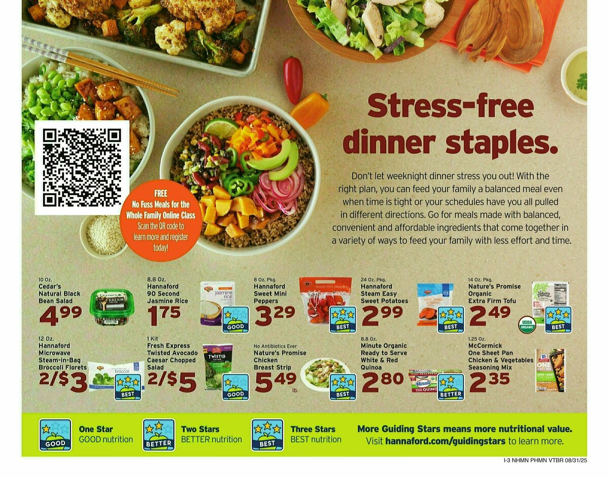 Hannaford Weekly Ad from August 31