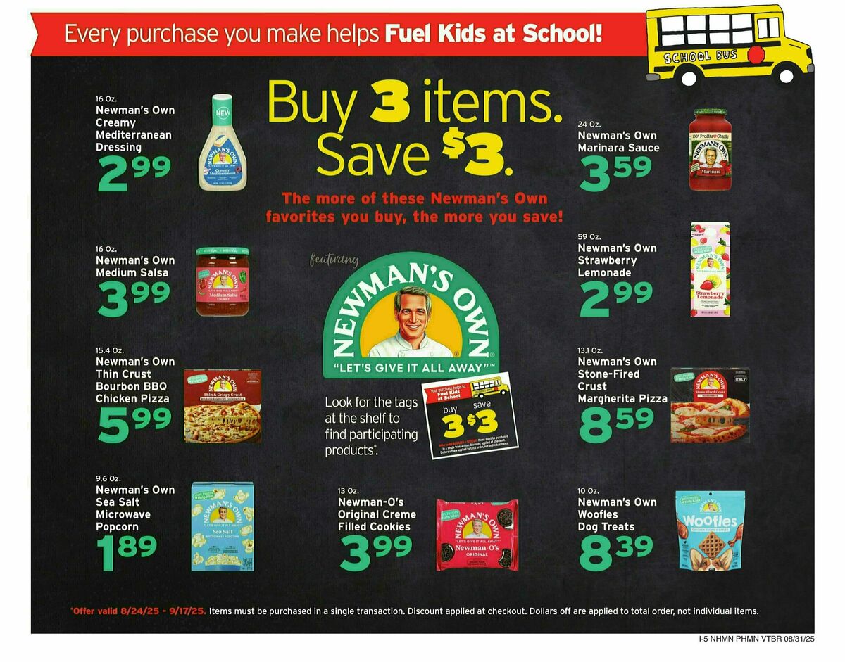 Hannaford Weekly Ad from August 31
