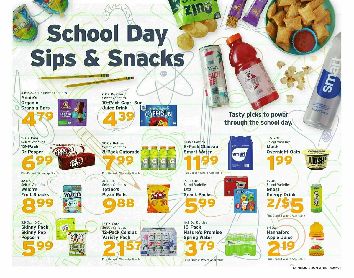 Hannaford Weekly Ad from September 7