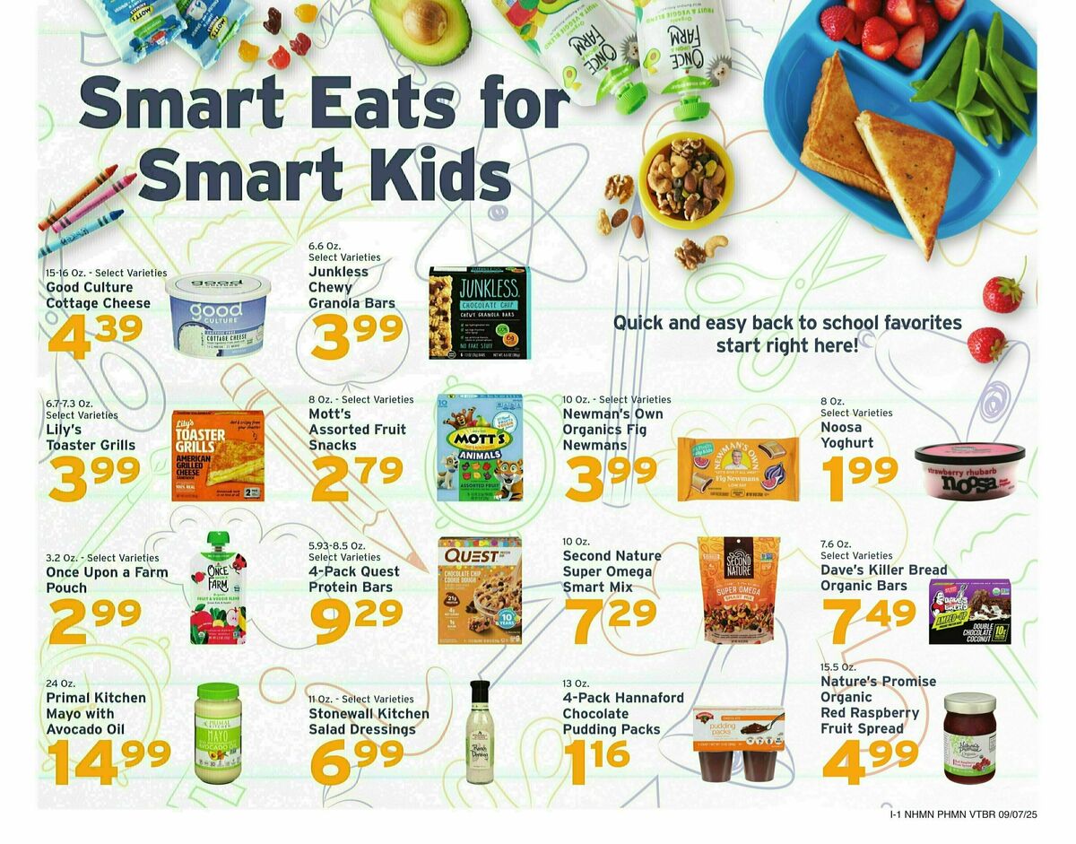 Hannaford Weekly Ad from September 7
