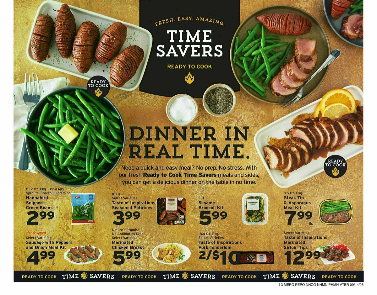 Hannaford Weekly Ad from September 14